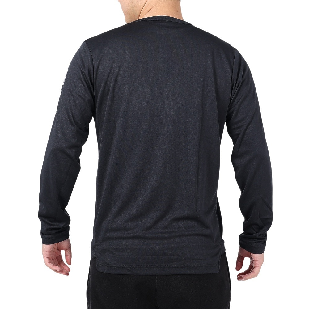 バボラ（BABOLAT）（メンズ）テニスウェア VS長袖Tシャツ BUP3550 BK00 速乾