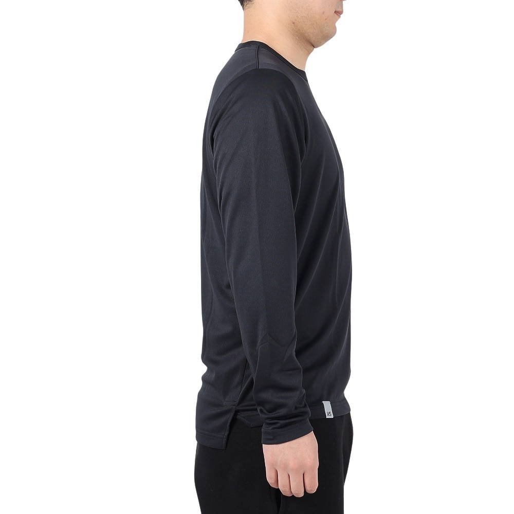 バボラ（BABOLAT）（メンズ）テニスウェア VS長袖Tシャツ BUP3550 BK00 速乾