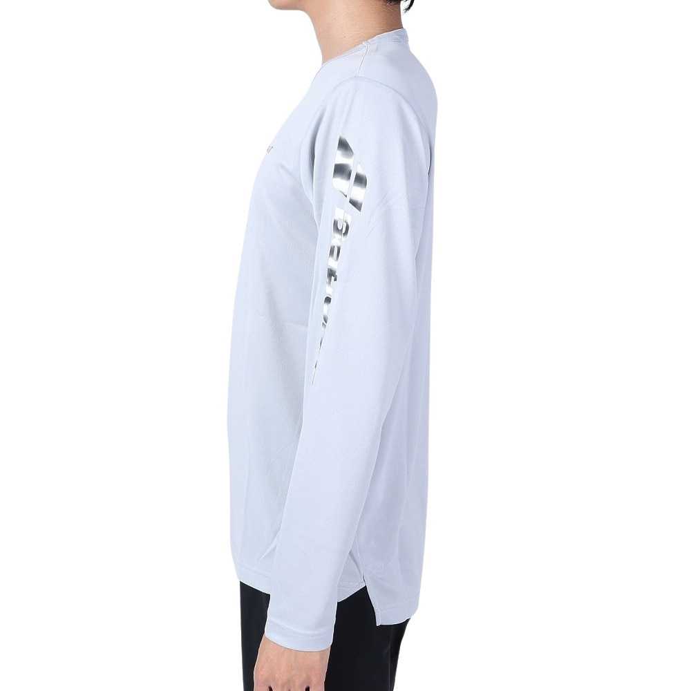 バボラ（BABOLAT）（メンズ）テニスウェア VS長袖Tシャツ BUP3550 GY00 速乾