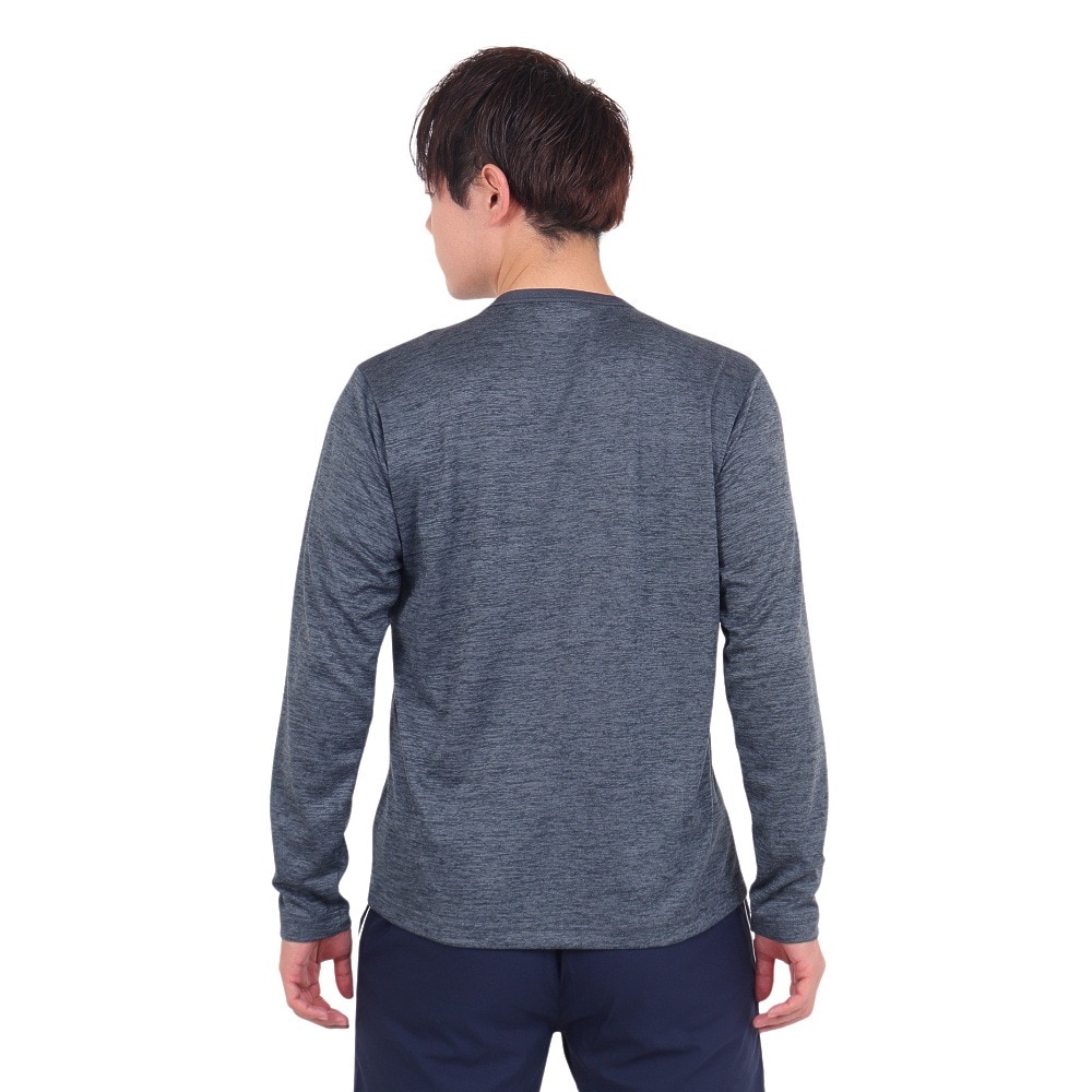 バボラ（BABOLAT）（メンズ）テニスウェア ピュア長袖Tシャツ BUP3553 BK00 速乾