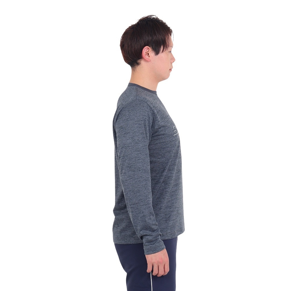バボラ（BABOLAT）（メンズ）テニスウェア ピュア長袖Tシャツ BUP3553 BK00 速乾