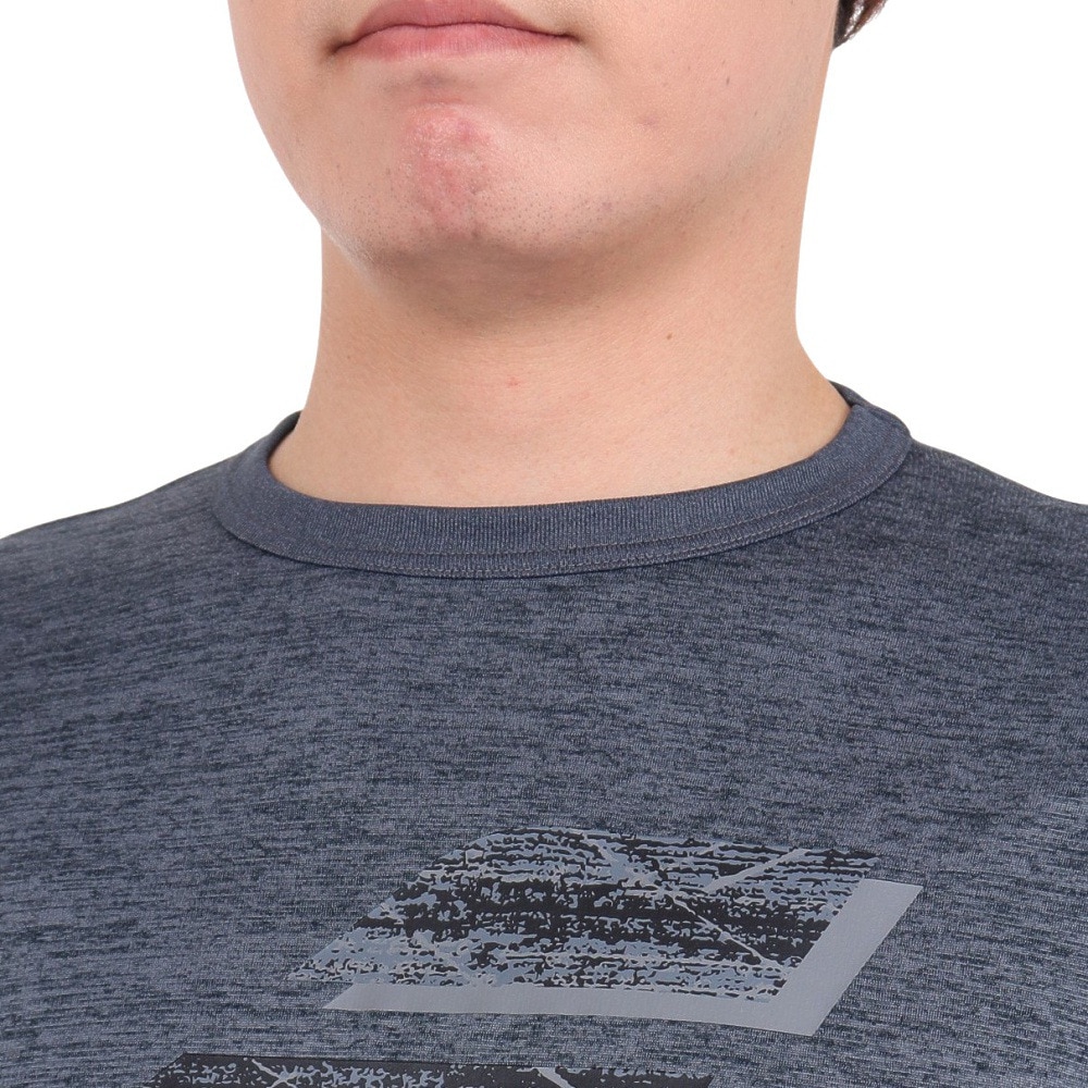 バボラ（BABOLAT）（メンズ）テニスウェア ピュア長袖Tシャツ BUP3553 BK00 速乾