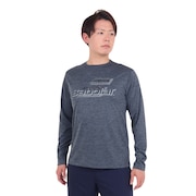 バボラ（BABOLAT）（メンズ）テニスウェア ピュア長袖Tシャツ BUP3553 BK00 速乾