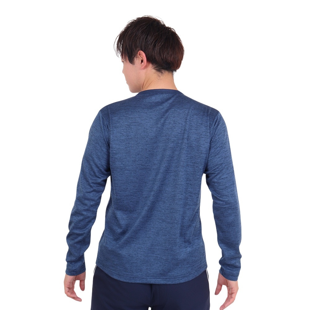 バボラ（BABOLAT）（メンズ）テニスウェア ピュア長袖Tシャツ BUP3553 NV00 速乾