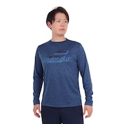 バボラ（BABOLAT）（メンズ）テニスウェア ピュア長袖Tシャツ BUP3553 NV00