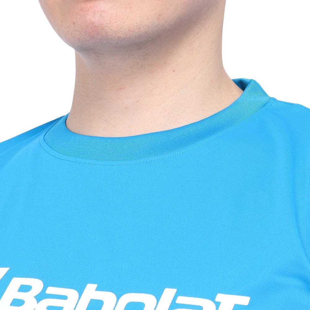 バボラ（BABOLAT）（メンズ）テニスウェア クラブ ロングスリーブ シャツ BUP4510C BL00