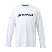 バボラ（BABOLAT）（メンズ）テニスウェア クラブ ロングスリーブ シャツ BUP4510C WH00