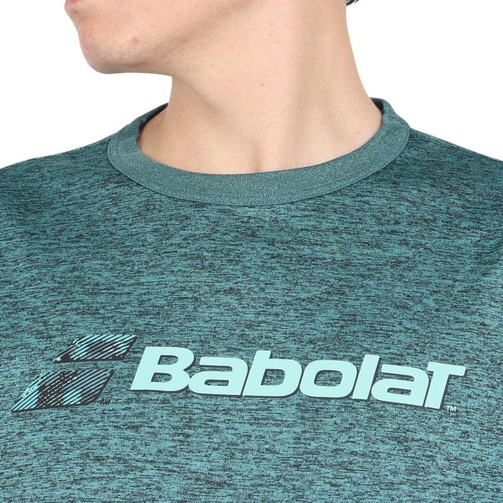 バボラ（BABOLAT）（メンズ）テニスウェア PURE ロングスリーブシャツ 長袖 BUP4553-GR00