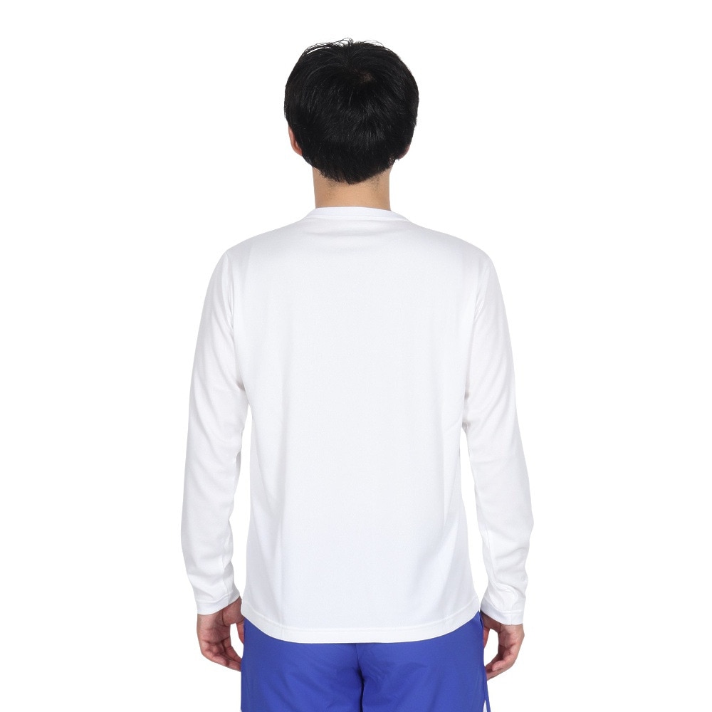 バボラ（BABOLAT）（メンズ）テニスウェア PURE ロングスリーブシャツ 長袖 BUP4553-WH00