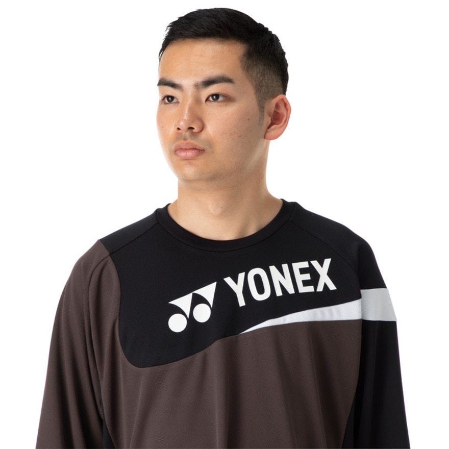 ヨネックス（YONEX）（メンズ、レディース）テニスウェア 長袖 Tシャツ ロングスリーブ 16729Y-739