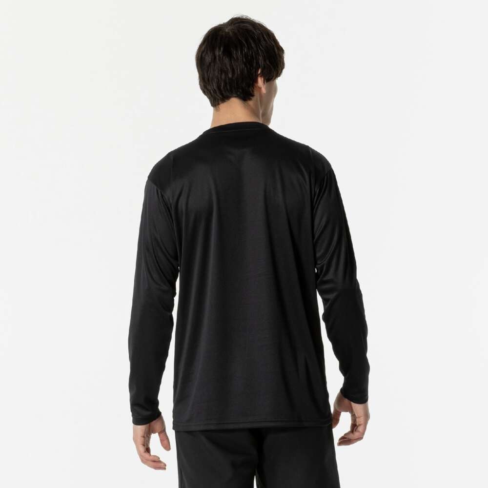 ミズノ（MIZUNO）（メンズ、レディース）テニスウェア 長袖 プラクティスシャツ 62JAB51109