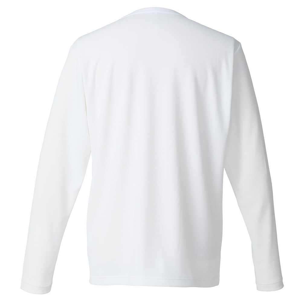 バボラ（BABOLAT）（メンズ）テニスウェア ピュア ロングスリーブ シャツ BUP5553-WH