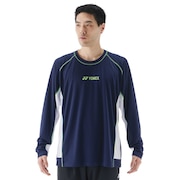 (メンズ、レディース)テニスウェア ユニロングスリーブTシャツ 16798Y