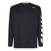(メンズ)テニスウェア SLANT ロゴプリント長袖 Tシャツ 12.0 FOA408265