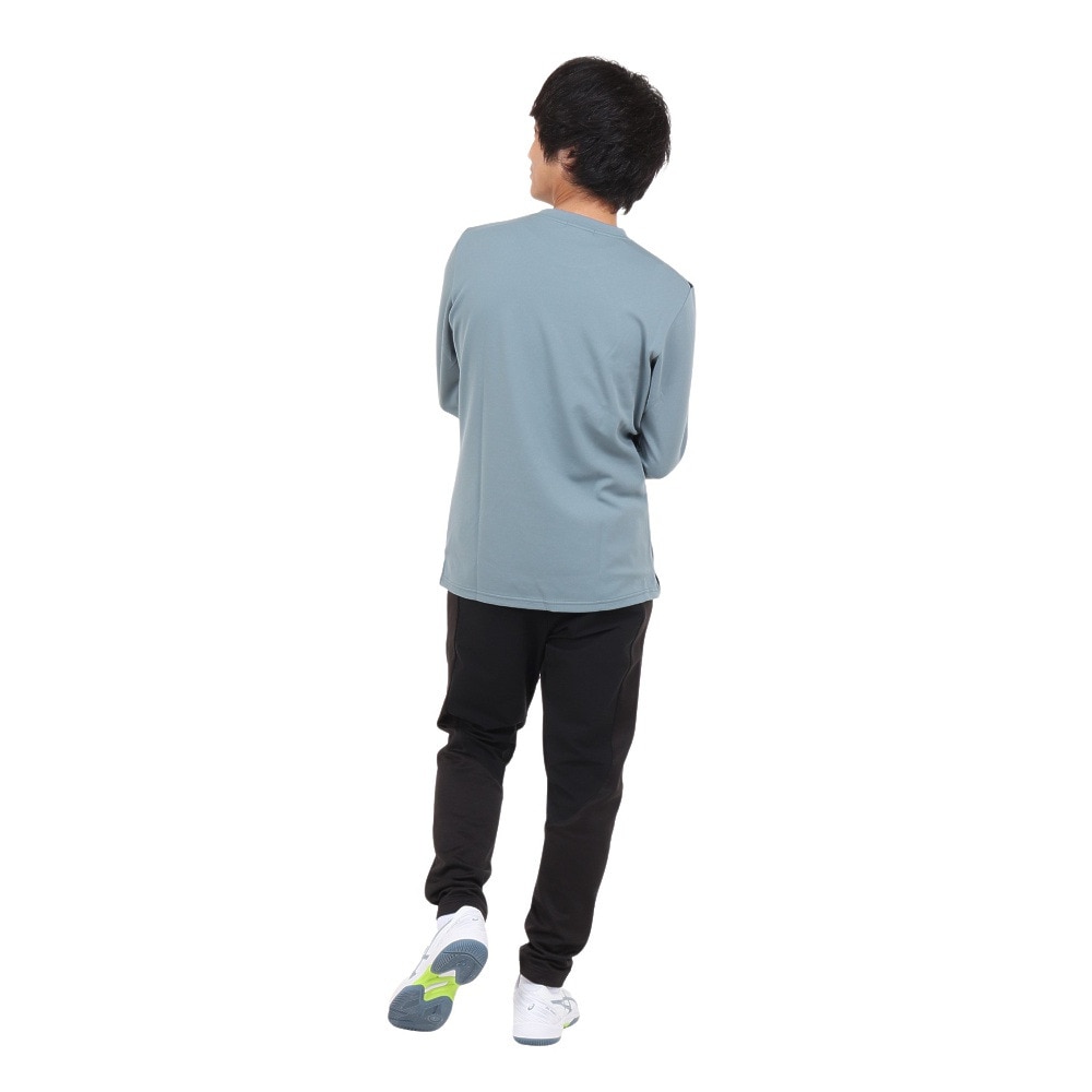 ルコックスポルティフ（lecoqsportif）（メンズ）テニスウェア ライトスウェットシャツ QTMWJB03 BL