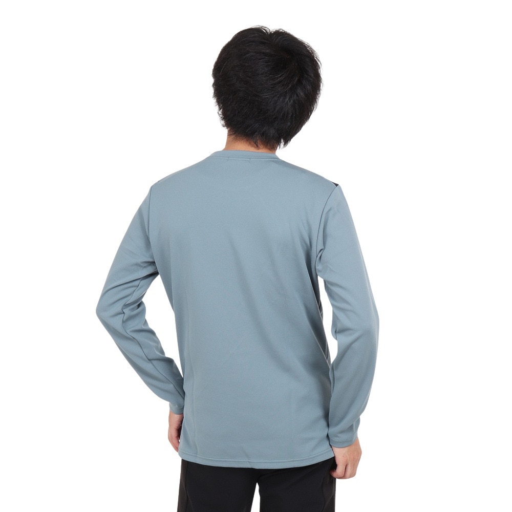 ルコックスポルティフ（lecoqsportif）（メンズ）テニスウェア ライトスウェットシャツ QTMWJB03 BL