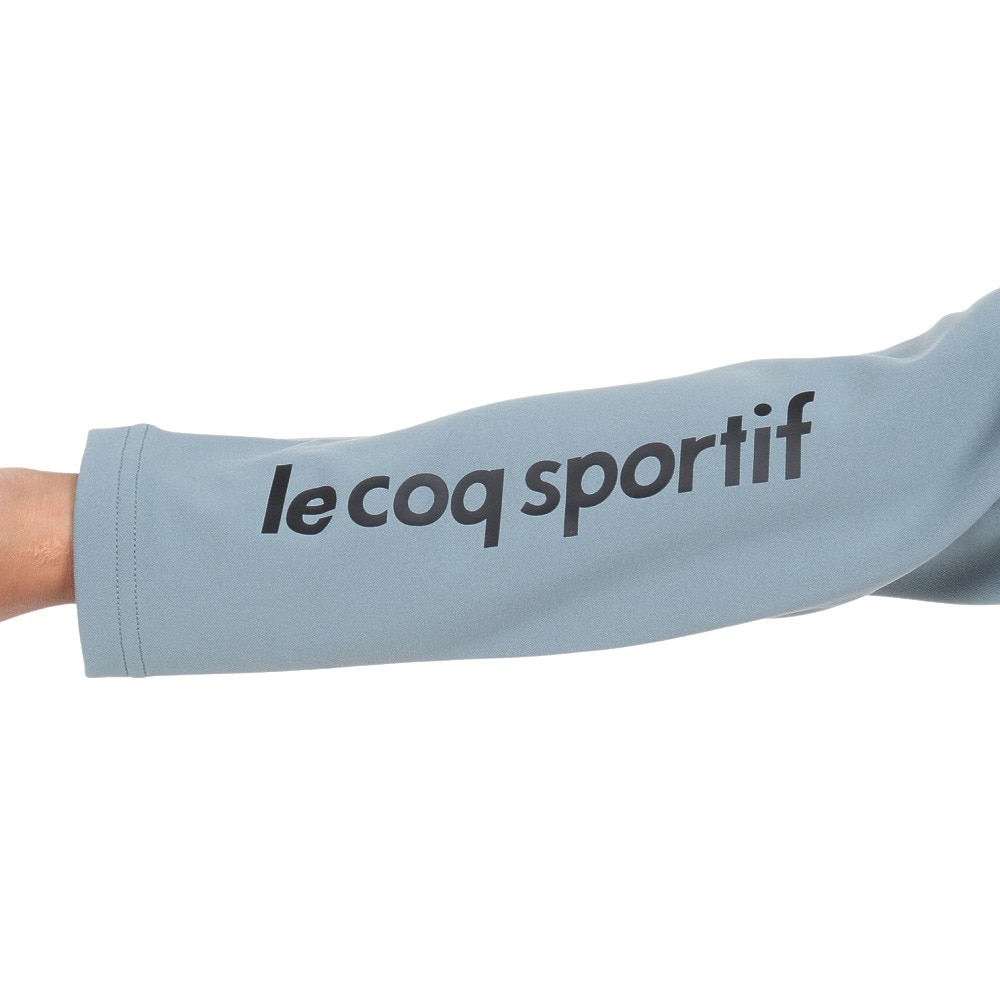 ルコックスポルティフ（lecoqsportif）（メンズ）テニスウェア ライトスウェットシャツ QTMWJB03 BL