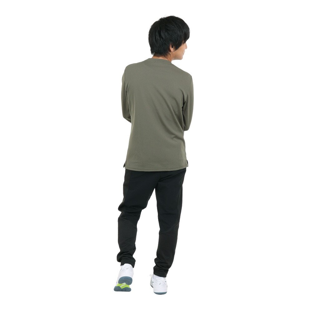 ルコックスポルティフ（lecoqsportif）（メンズ）テニスウェア ライトスウェットシャツ QTMWJB03 KH