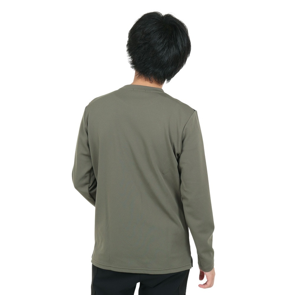 ルコックスポルティフ（lecoqsportif）（メンズ）テニスウェア ライトスウェットシャツ QTMWJB03 KH