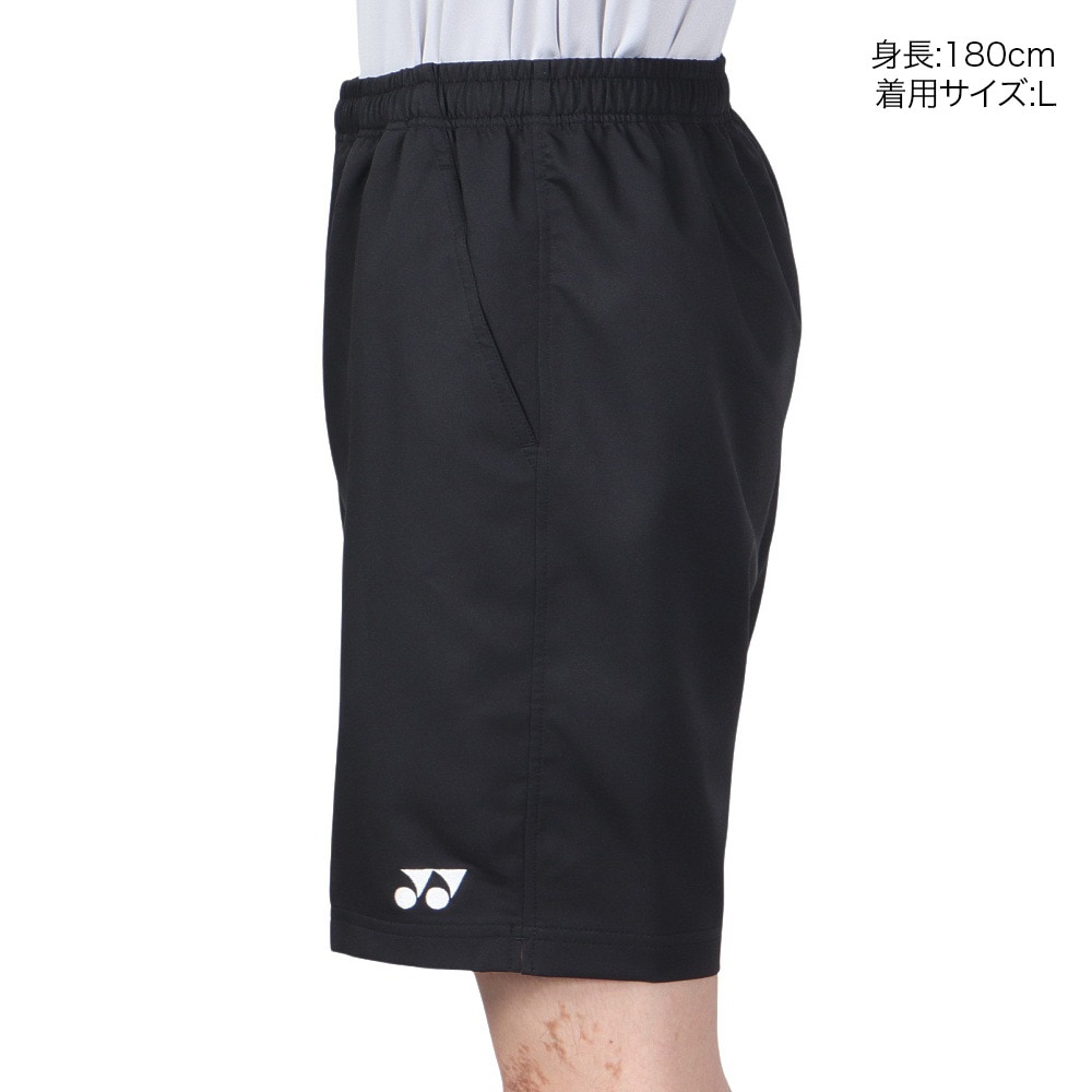 ヨネックス（YONEX）（メンズ、レディース）テニスウェア UVカット ユニハーフパンツ 15150-007 速乾