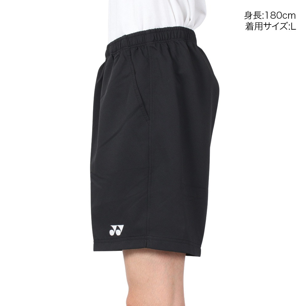 ヨネックス（YONEX）（メンズ、レディース）テニスウェア UVカット ハーフパンツ 15160-007 速乾