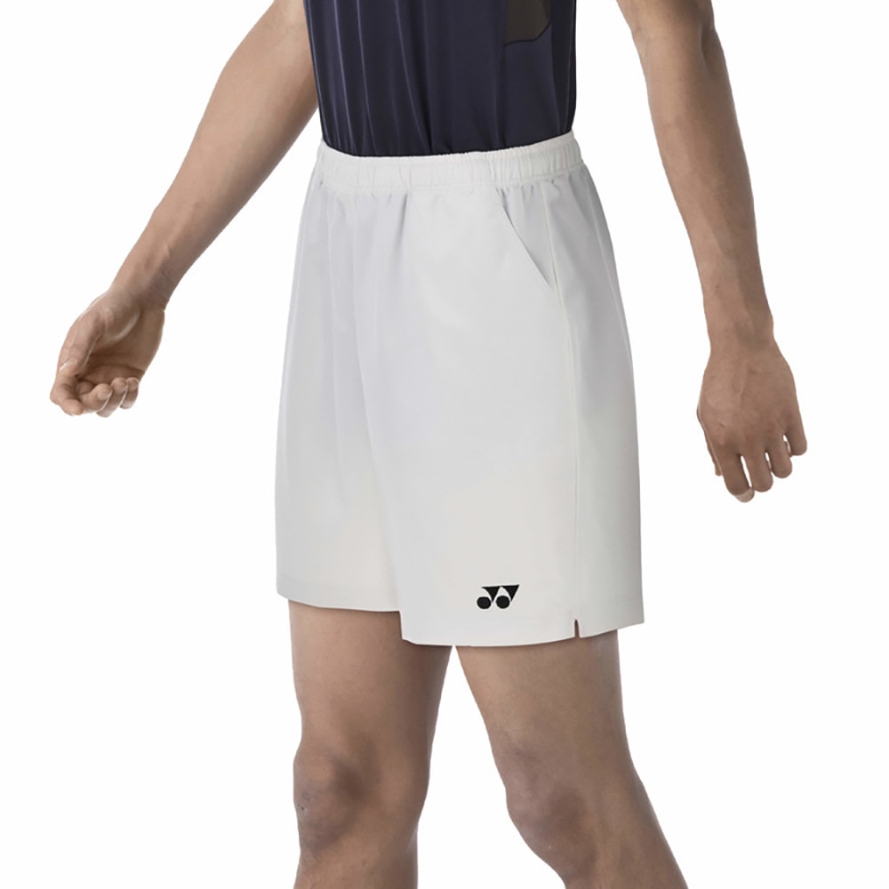 ヨネックス（YONEX）（メンズ、レディース）テニスウェア UVカット ユニハーフパンツ 15160-011 速乾