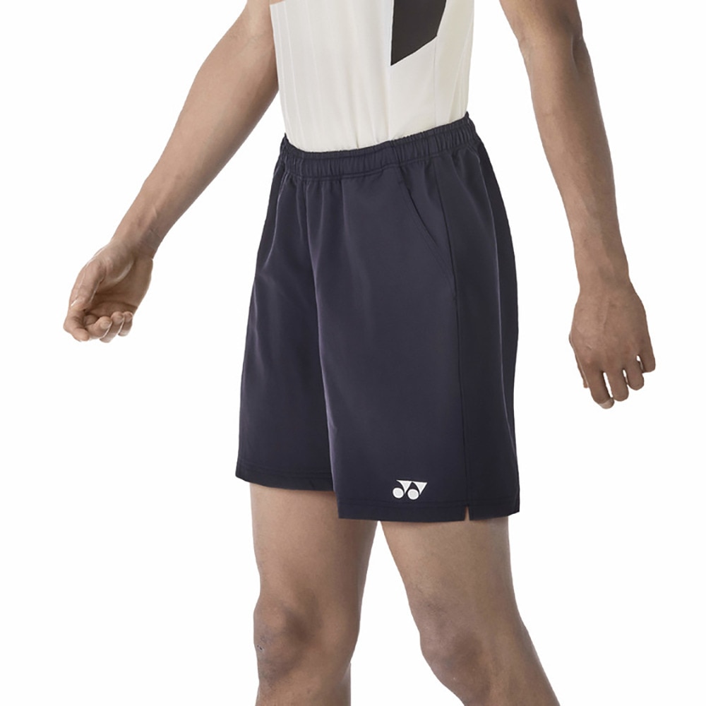 ヨネックス（YONEX）（メンズ、レディース）テニスウェア UVカット ユニハーフパンツ 15160-019 速乾