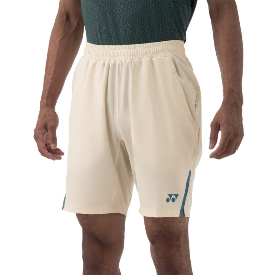 ヨネックス（YONEX）（メンズ、レディース）テニスウェア ユニハーフパンツ 15163-585