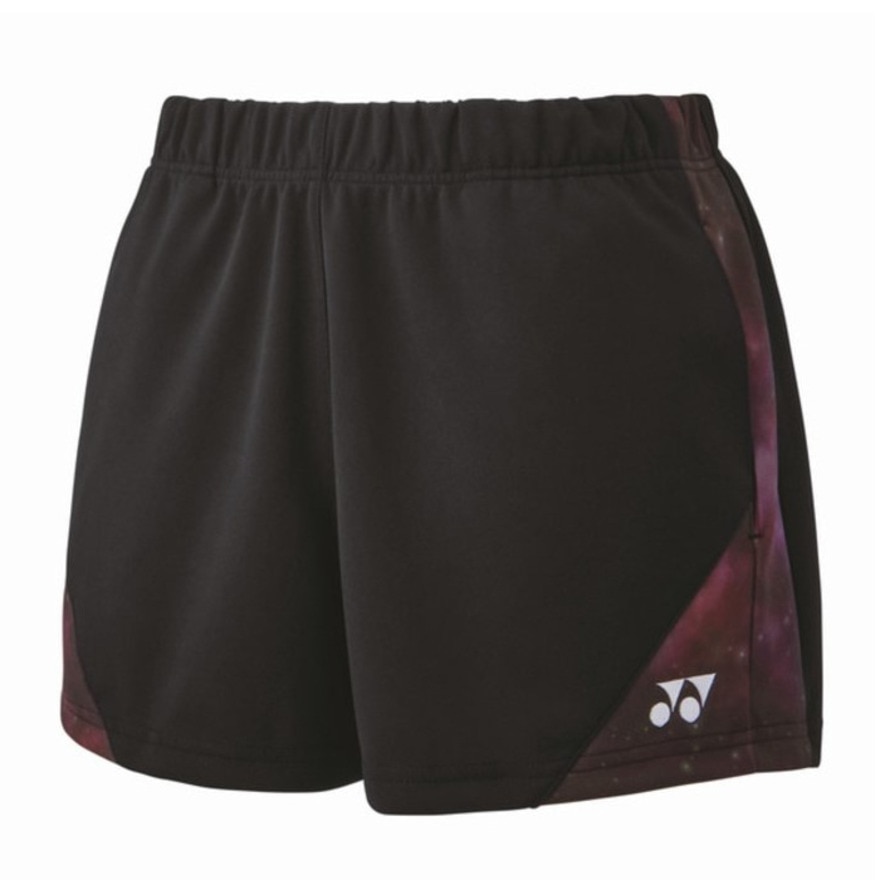 ヨネックス（YONEX）（レディース）テニスウェア ニットショートパンツ 25096-007 速乾 UVカット