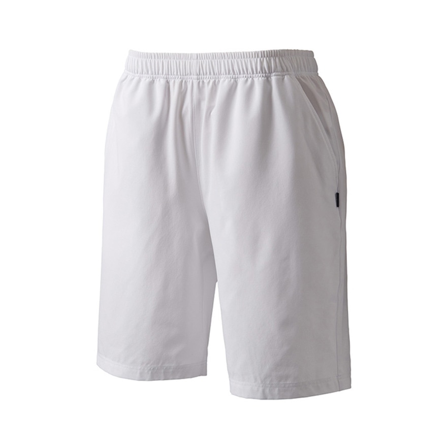 プリンス（PRINCE）（メンズ）【新商品】テニスウェア ストレッチハーフパンツ 水速乾・UPF50+・バド MS5201 146 WHT