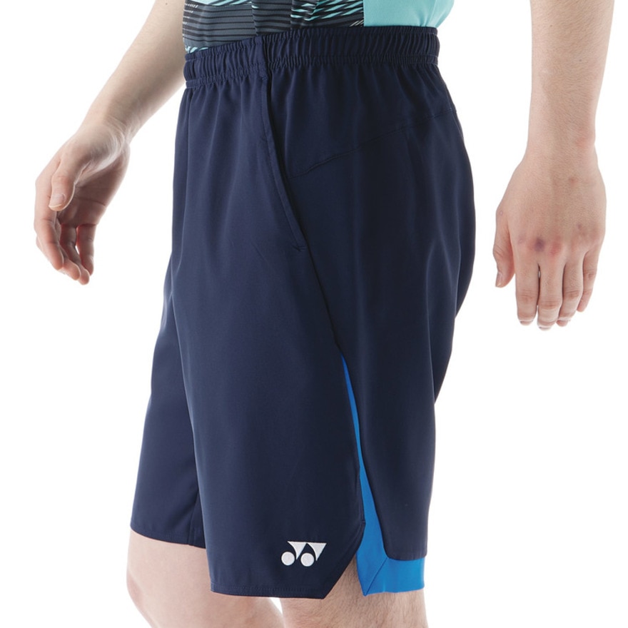 ヨネックス（YONEX）（メンズ、レディース）テニスウェア ユニハーフパンツ 15223-019