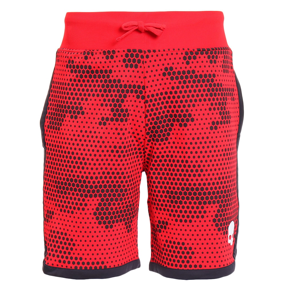 テニス ウェア メンズ TECH CAMO ショーツ T00127 RED