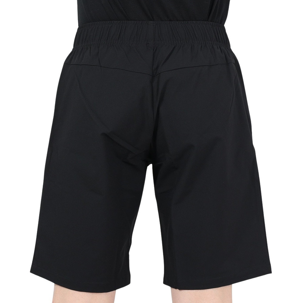 ルコックスポルティフ（lecoqsportif）（メンズ）テニスウェア ハーフパンツ QTMSJD90 BLK 速乾