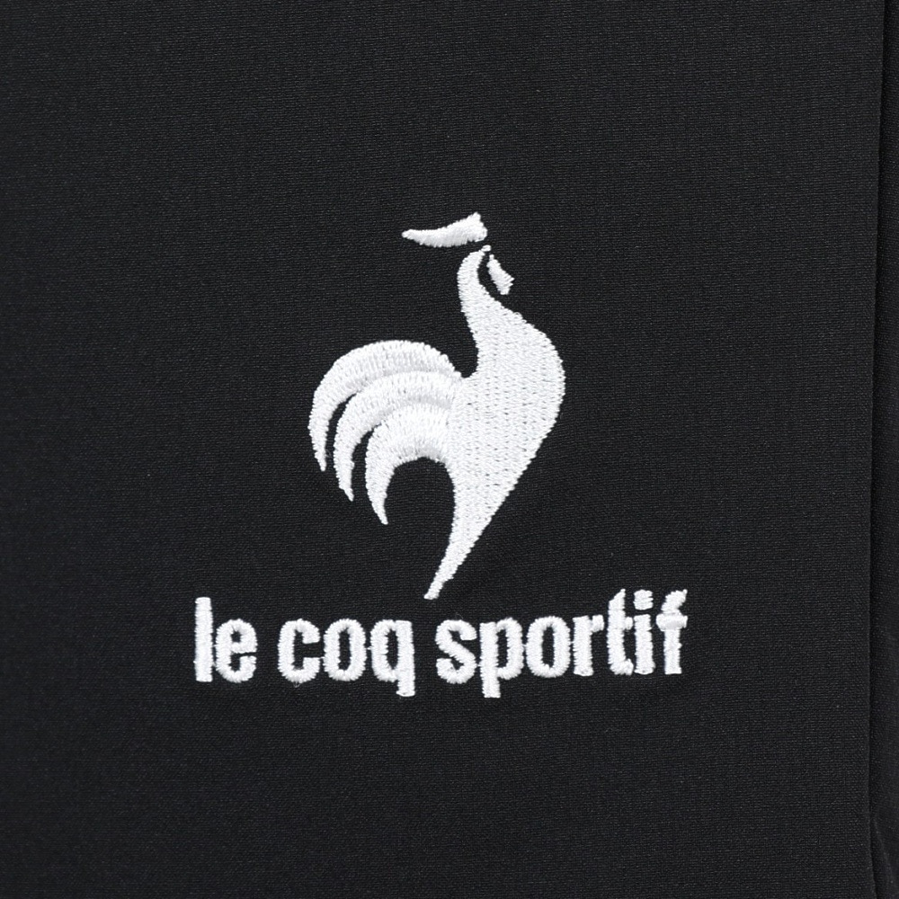 ルコックスポルティフ（lecoqsportif）（メンズ）テニスウェア ハーフパンツ QTMSJD90 BLK 速乾
