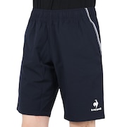 ルコックスポルティフ（lecoqsportif）（メンズ）テニスウェア ハーフパンツ QTMSJD90 NVY