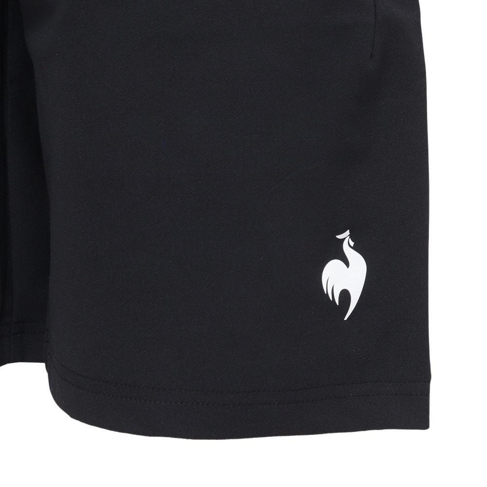 ルコックスポルティフ（lecoqsportif）（メンズ）テニスウェア ハーフパンツ QTMWJD10 BK