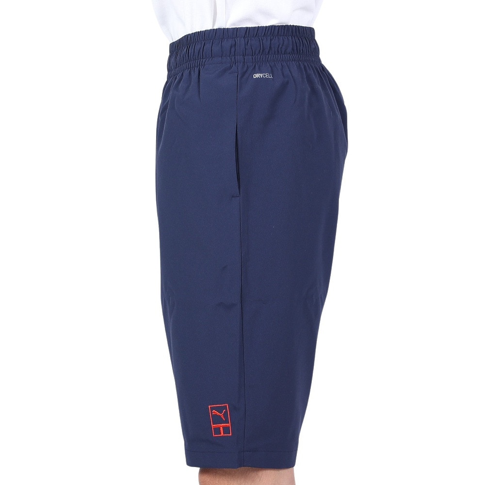 プーマ（PUMA）（メンズ）テニスウェア ウーブンハーフパンツ 67986406 速乾
