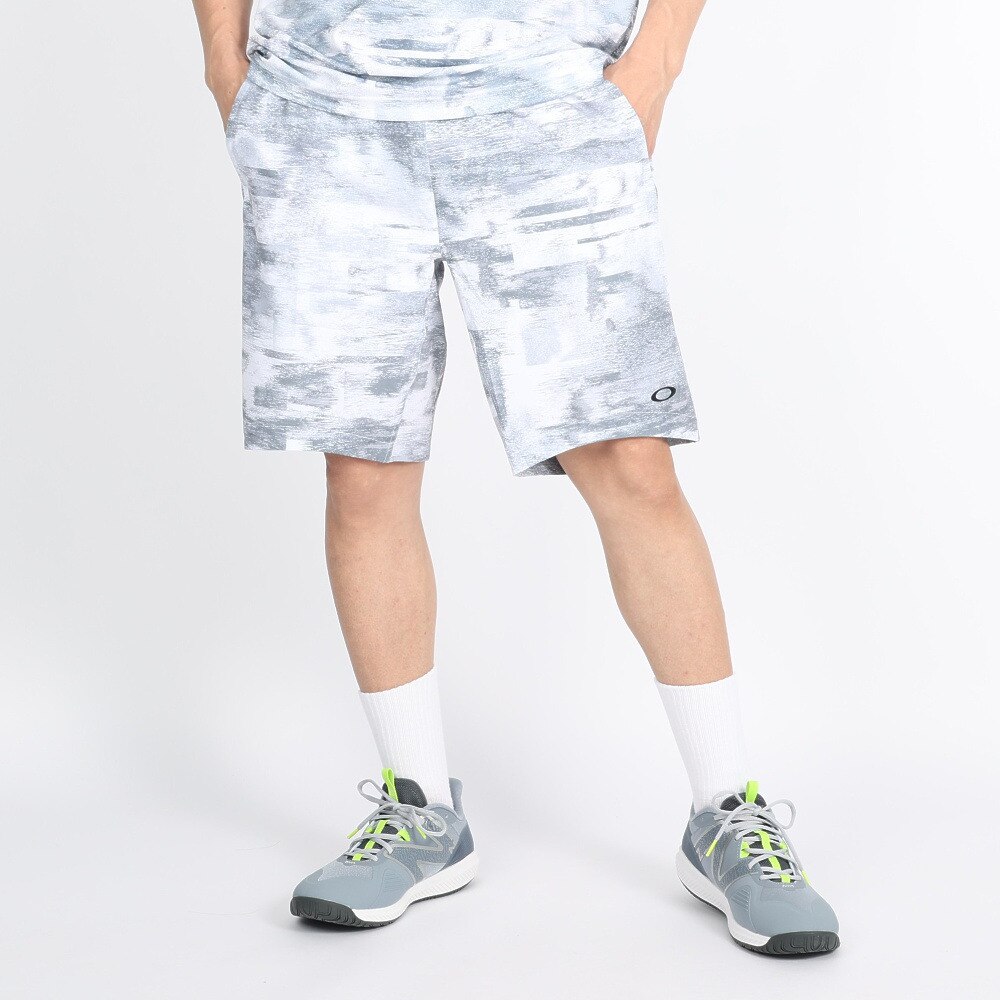 オークリー（OAKLEY）（メンズ）テニスウェア SLANT GRAPHIC ショートパンツ FOA405867-186