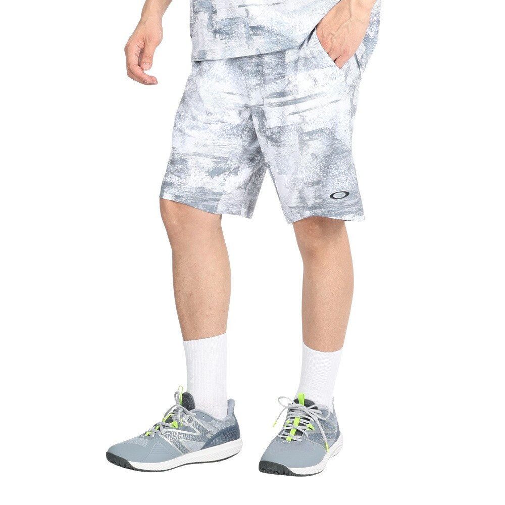 オークリー（OAKLEY）（メンズ）テニスウェア SLANT GRAPHIC ショートパンツ FOA405867-186
