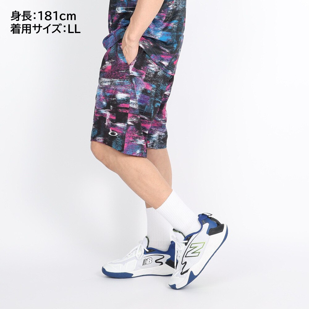 オークリー（OAKLEY）（メンズ）テニスウェア SLANT GRAPHIC ショートパンツ FOA405867-968