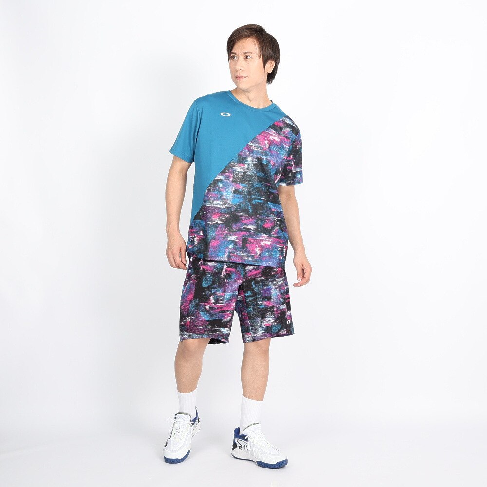 オークリー（OAKLEY）（メンズ）テニスウェア SLANT GRAPHIC ショートパンツ FOA405867-968