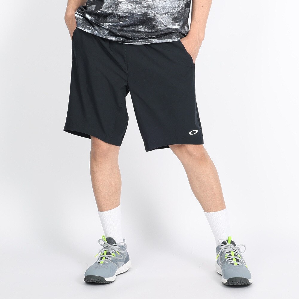 オークリー（OAKLEY）（メンズ）テニスウェア SLANT PLAIN ショートパンツ FOA405868-02E
