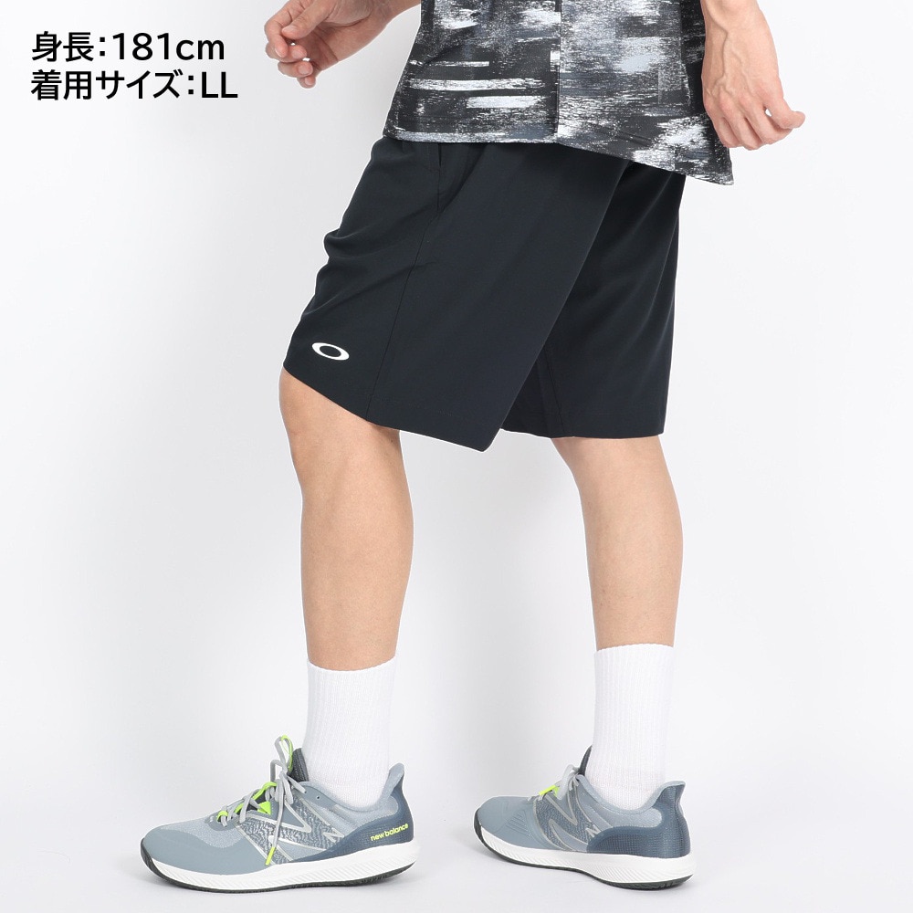 オークリー（OAKLEY）（メンズ）テニスウェア SLANT PLAIN ショートパンツ FOA405868-02E