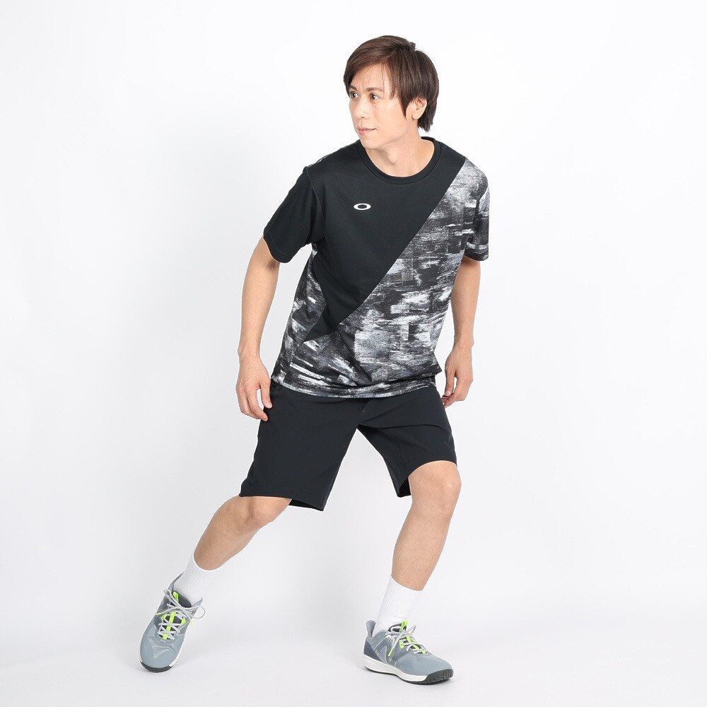 オークリー（OAKLEY）（メンズ）テニスウェア SLANT PLAIN ショートパンツ FOA405868-02E