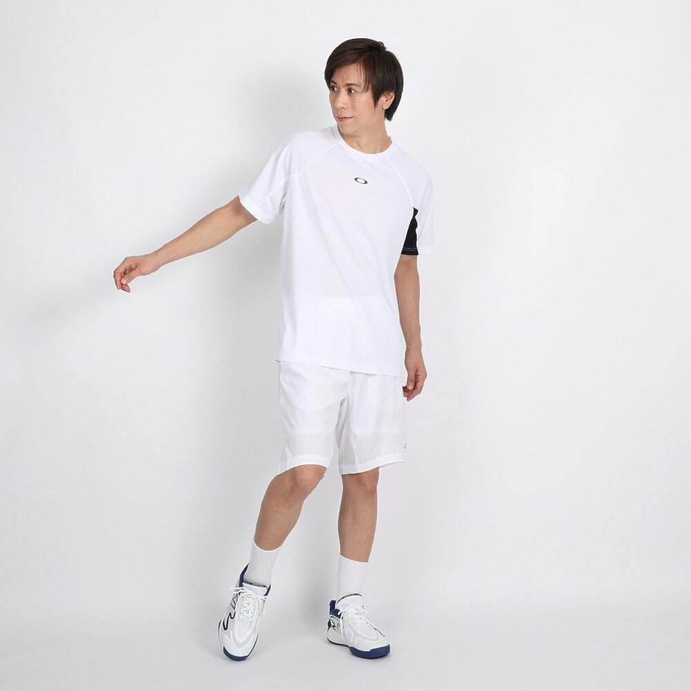 オークリー（OAKLEY）（メンズ）テニスウェア SLANT PLAIN ショートパンツ FOA405868-100