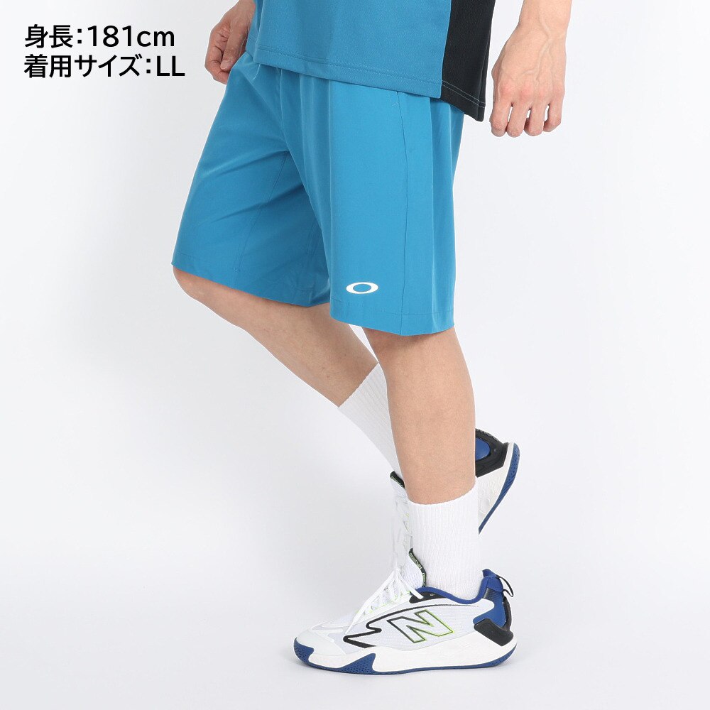 オークリー（OAKLEY）（メンズ）テニスウェア SLANT PLAIN ショートパンツ FOA405868-61D