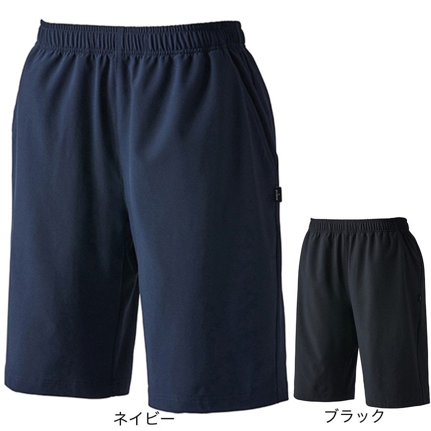 プリンス（PRINCE）（メンズ）テニスウェア ストレッチハーフパンツ MF3211 165 BLK 速乾