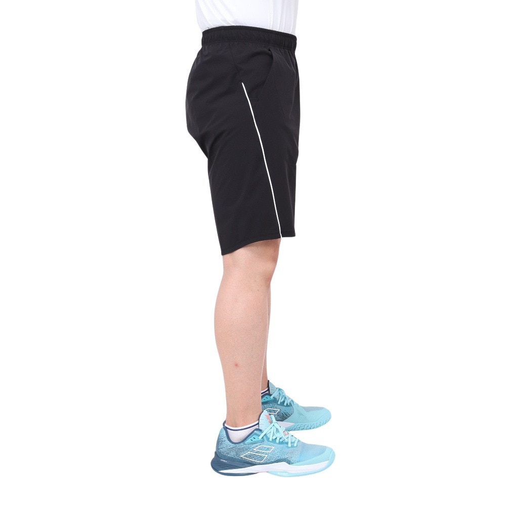 ルコックスポルティフ（lecoqsportif）（メンズ）テニスウェア ハーフパンツフレックス QTMXJD90 BK