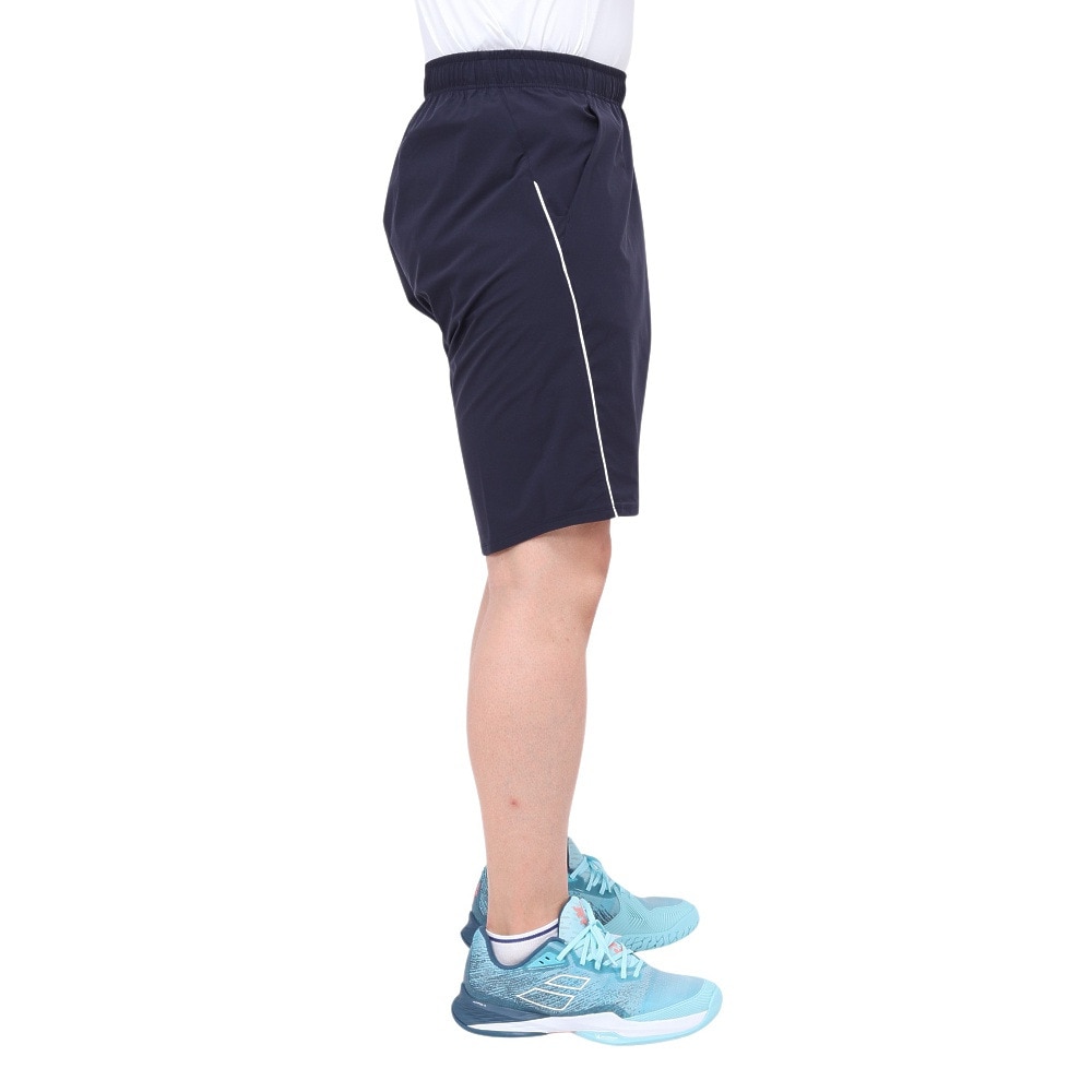 ルコックスポルティフ（lecoqsportif）（メンズ）テニスウェア ハイゲージニットハーフパンツ QTMXJD90 NV