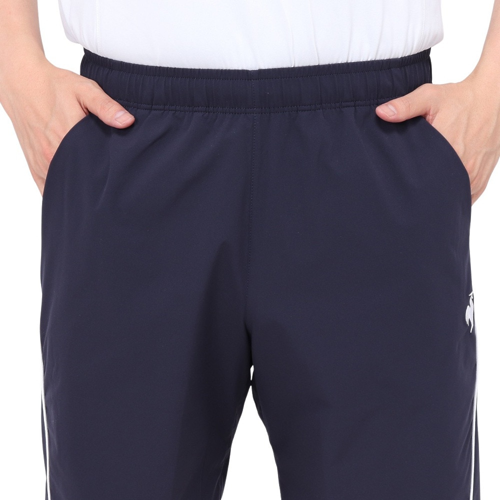 ルコックスポルティフ（lecoqsportif）（メンズ）テニスウェア ハイゲージニットハーフパンツ QTMXJD90 NV